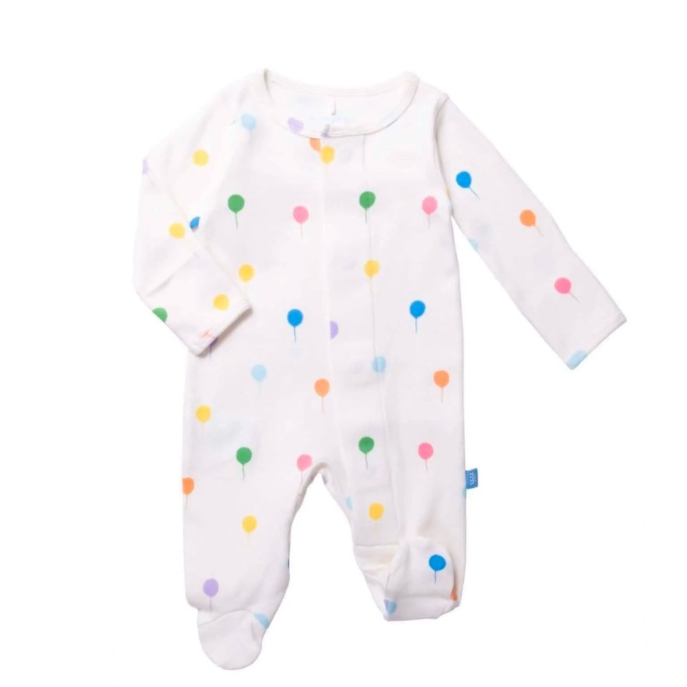 NWT Magnetic Me Balloon Dream Organic Cotton Footie